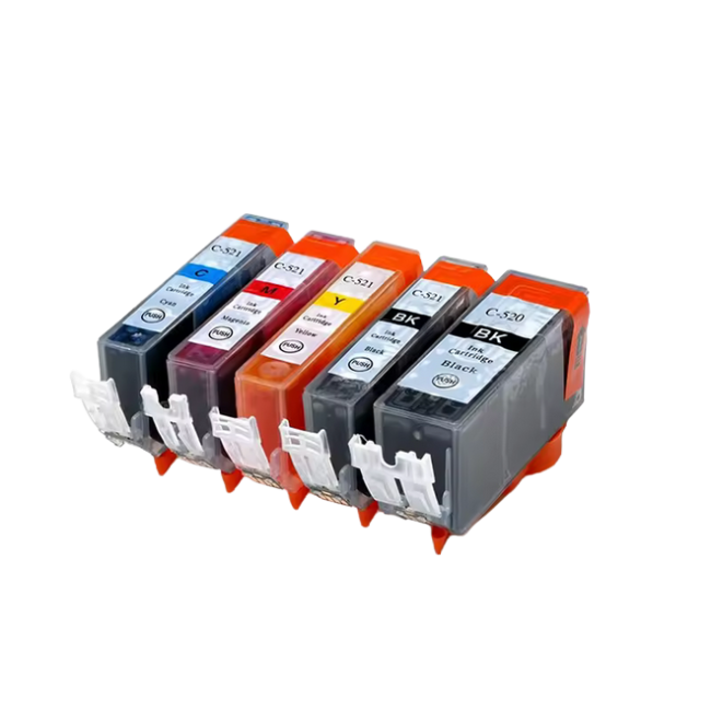 Zestaw tuszy INQ PGI520 CLI 521 do drukarek CANON iP3600 / iP4600/ iP4700/ MP540/ 550 - zamienniki